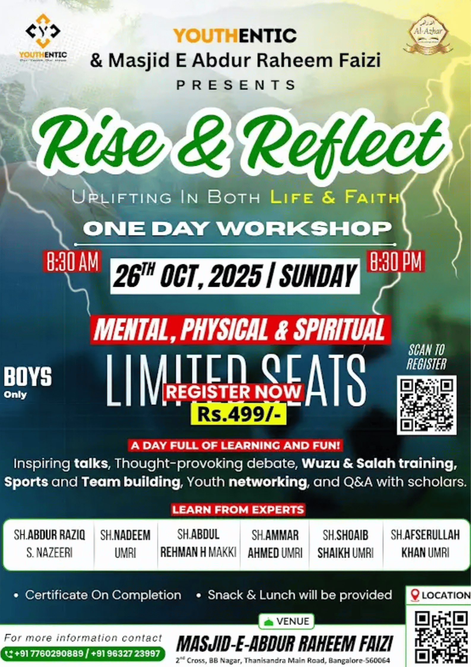 Youthentic Event - Rise & Reflect