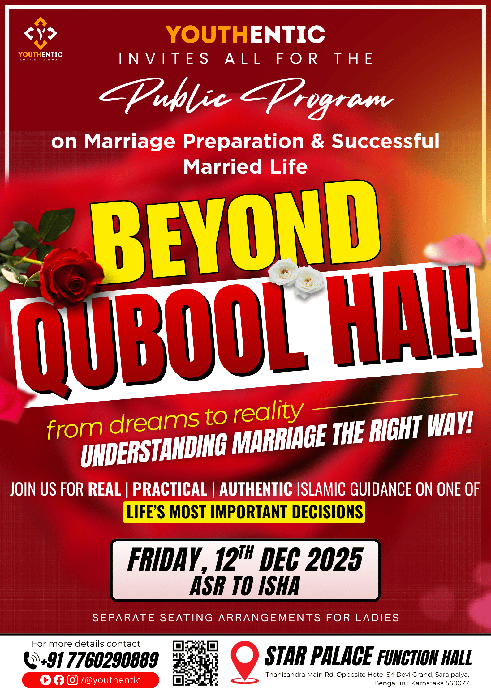 Youthentic Event - Beyond Qubool Hai